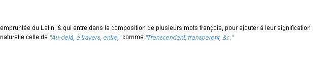 Définition trans ACAD 1762